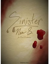 Sinister Orchestra sheet music cover